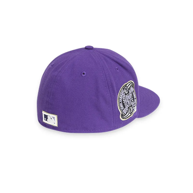 [70698978] New York Yankees  Subway Series Purple 59FIFTY Mens Fitted Hat