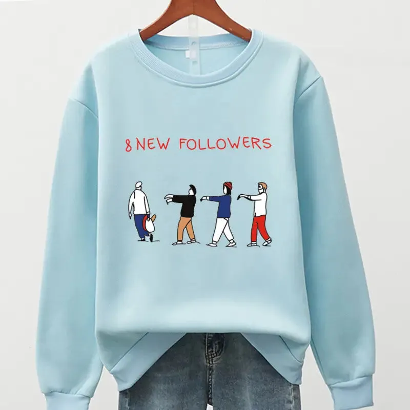 8 New Followers Sweatshirt