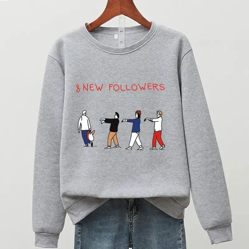 8 New Followers Sweatshirt