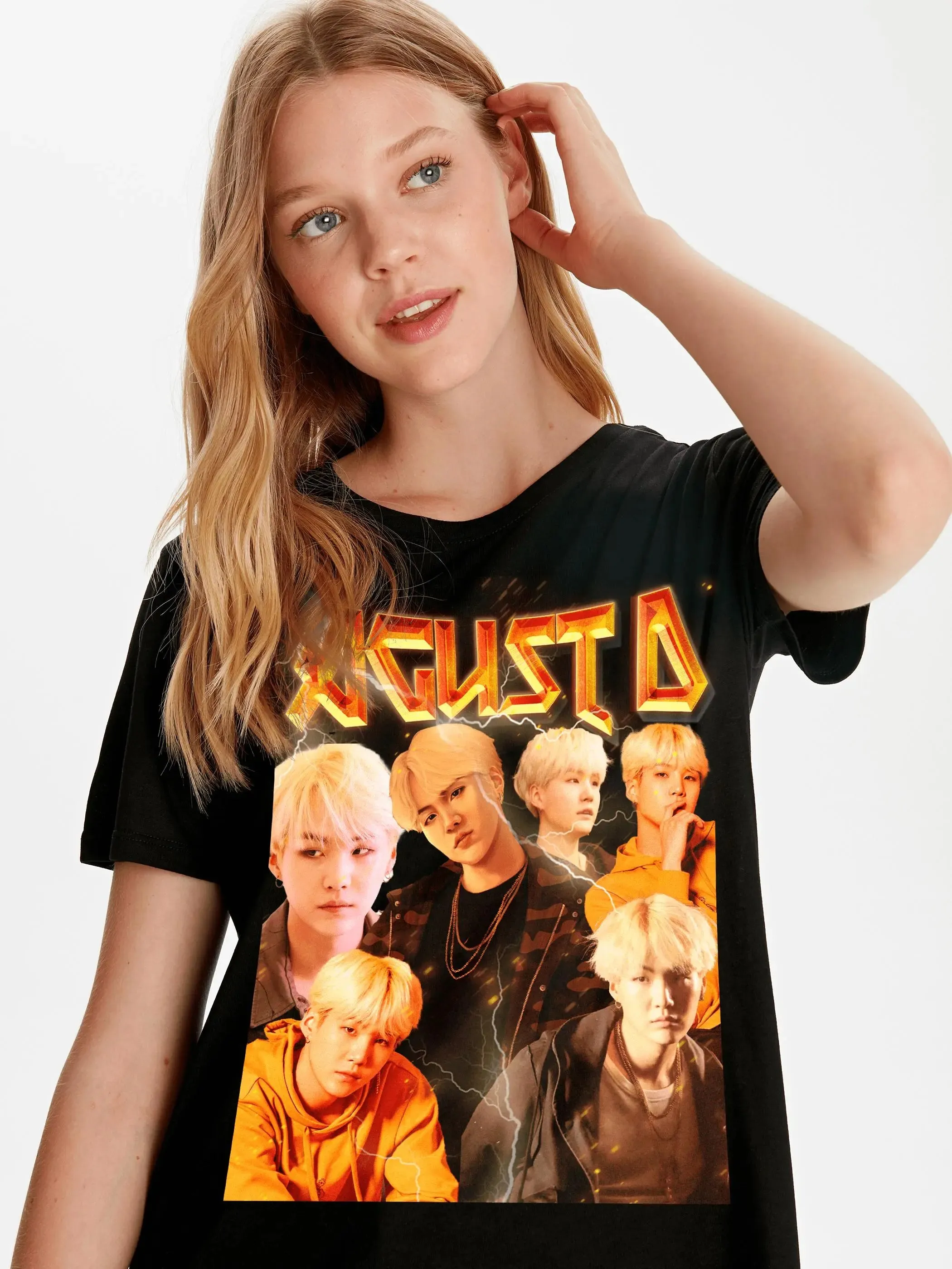 Agust Suga BTS Min Yoongi Tee - Black