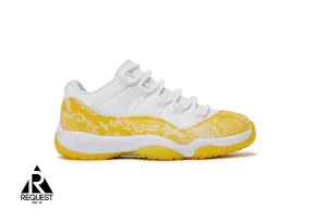 Air Jordan 11 Retro Low “Yellow Snakeskin” (W)