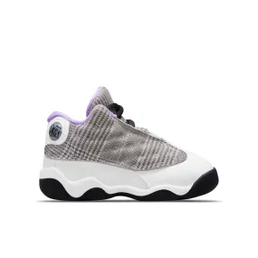 Air Jordan 13 Retro (TD) - Black/Lilac/White/Metallic Silver