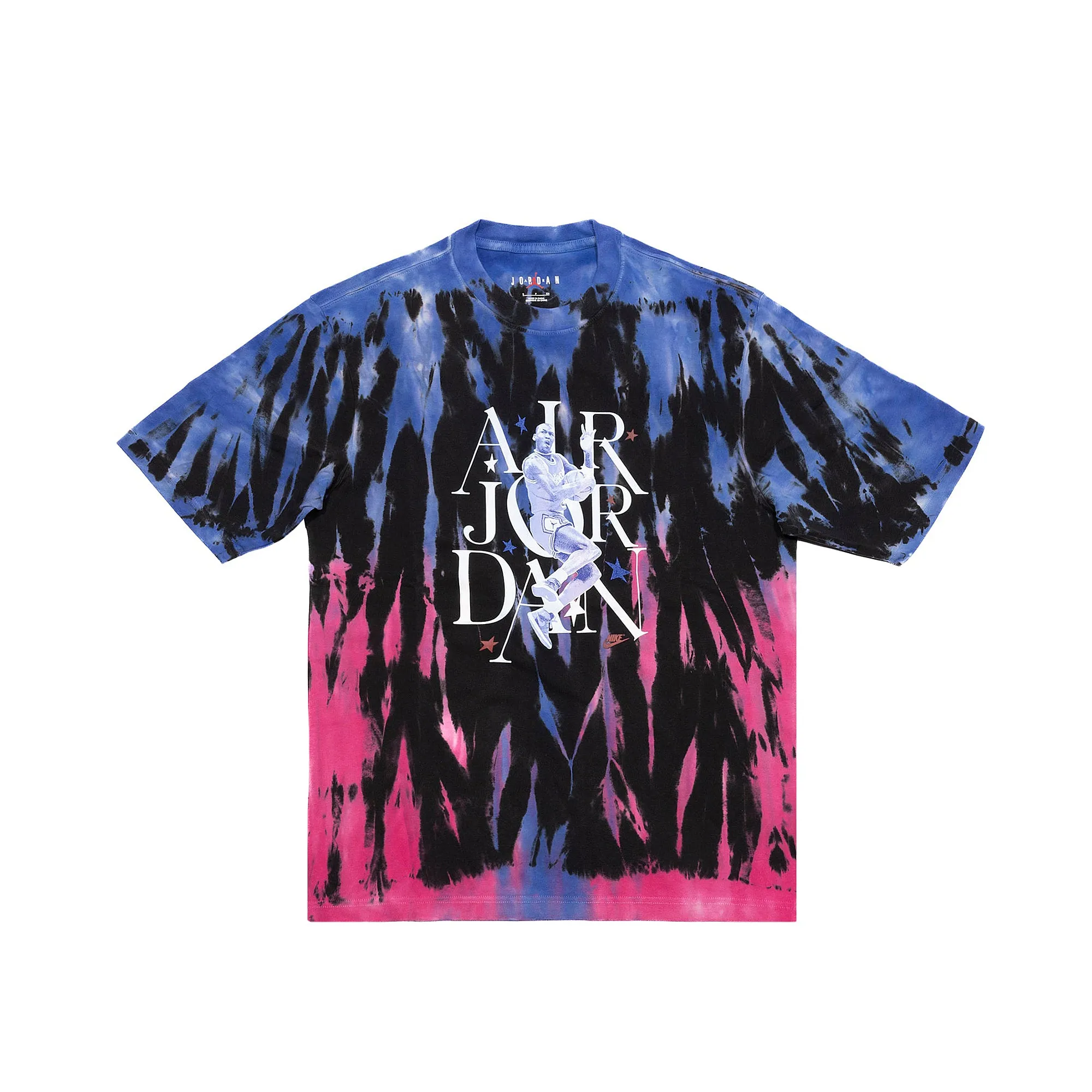 Air Jordan Mens Jordan Sport DNA '85 T-Shirt 'Blacl/Multi'