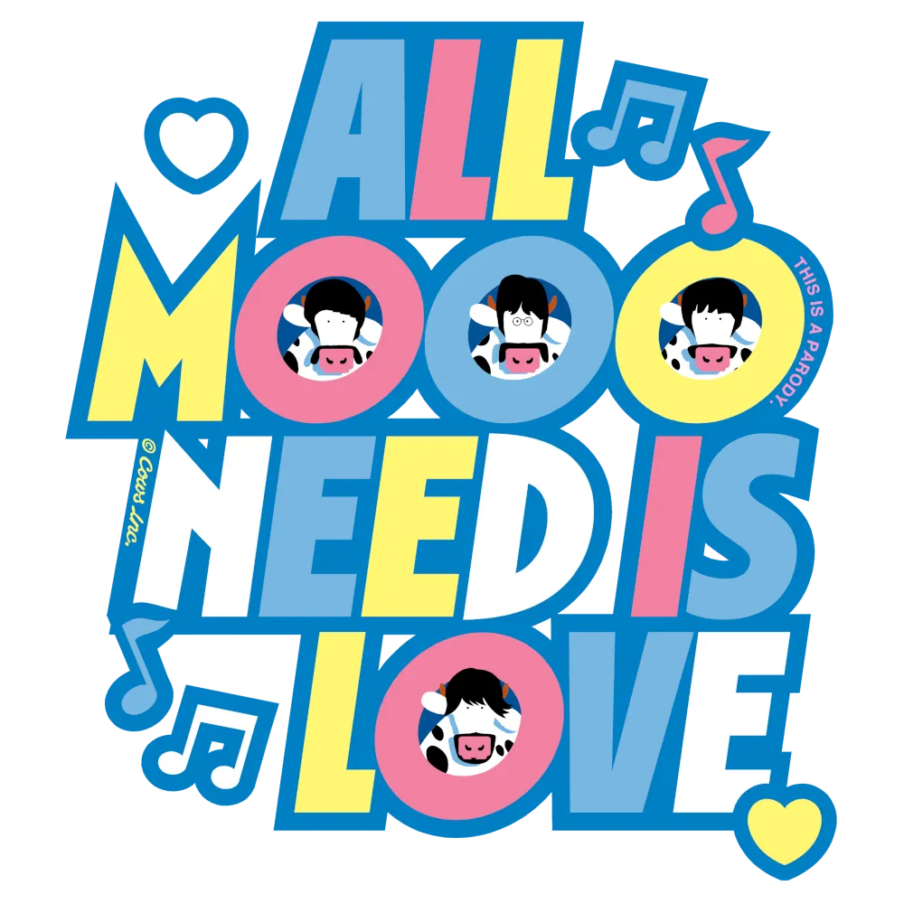 All MOO Need Is Love COWS Classic T