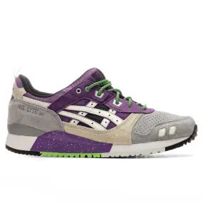 Asics x Sneaker Freaker x Atmos Asics Gel-Lyte III OG - Sheet Rock/Gentry Purple