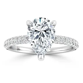 Bethany - 18ct White Gold - Pear