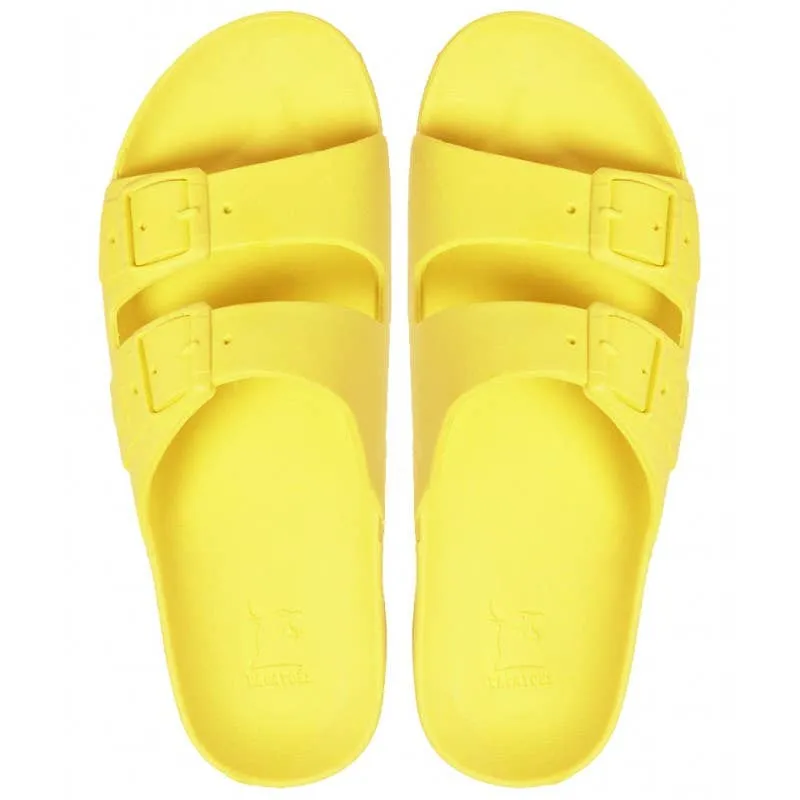 Cacatoès Girl's and Boy's Sandals, Yellow Fluo