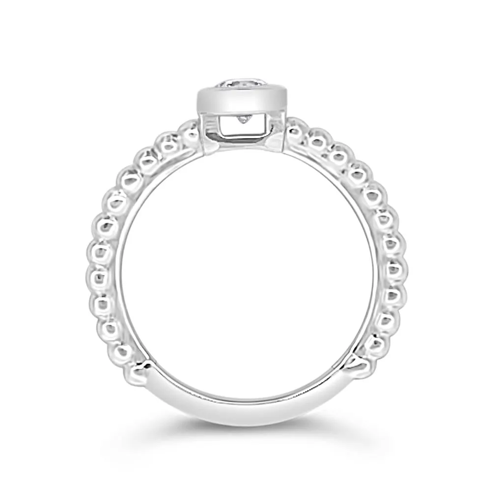 Clara by Martin Binder Diamond Bubble Bezel Ring (0.38 ct. tw.)