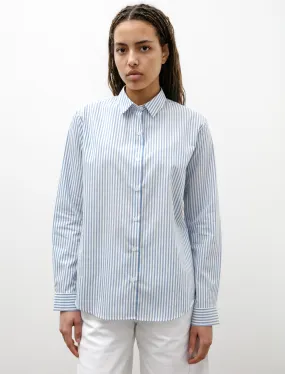 Classic Shirt Blue/Ecru Stripes