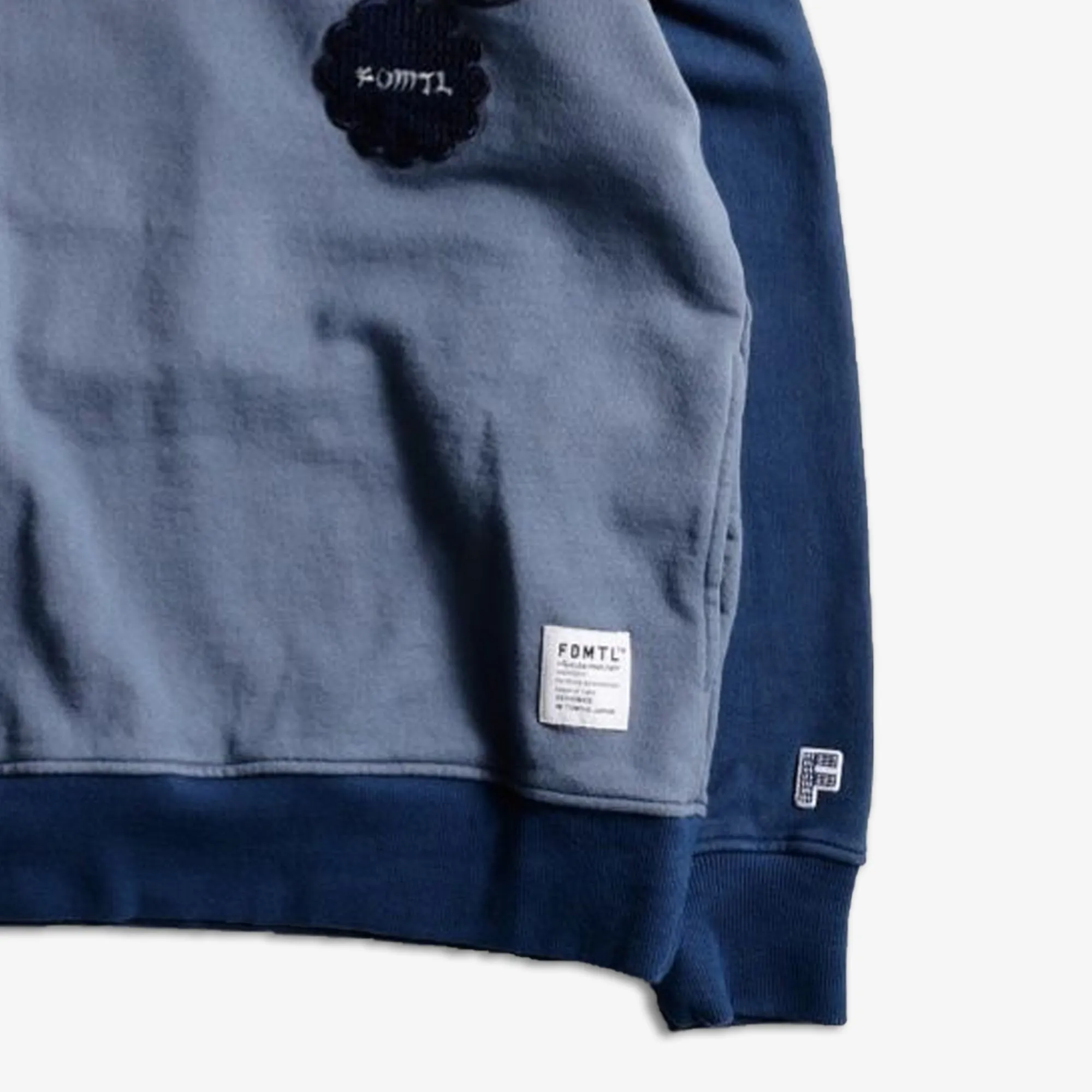 COLLEGE LOGO SWEATSHIRT 'BLUE'