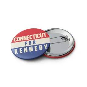 Connecticut for Kennedy (5 Buttons)