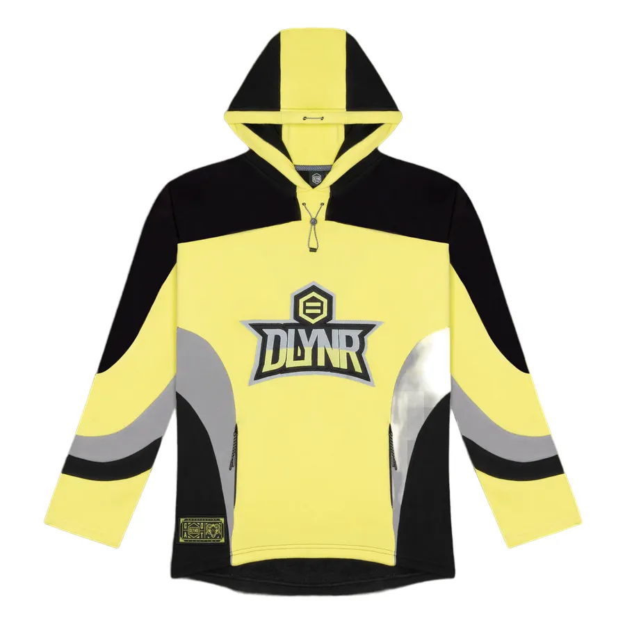 Dolly Norie Hockey Goat Plus Hoodie sw522-gh-01 yellow