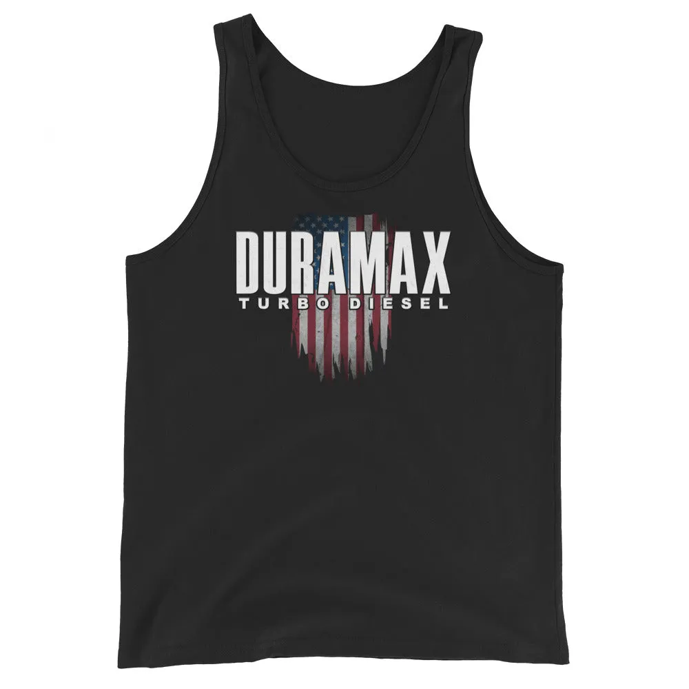 Duramax Men's Tank Top With Patriotic Design