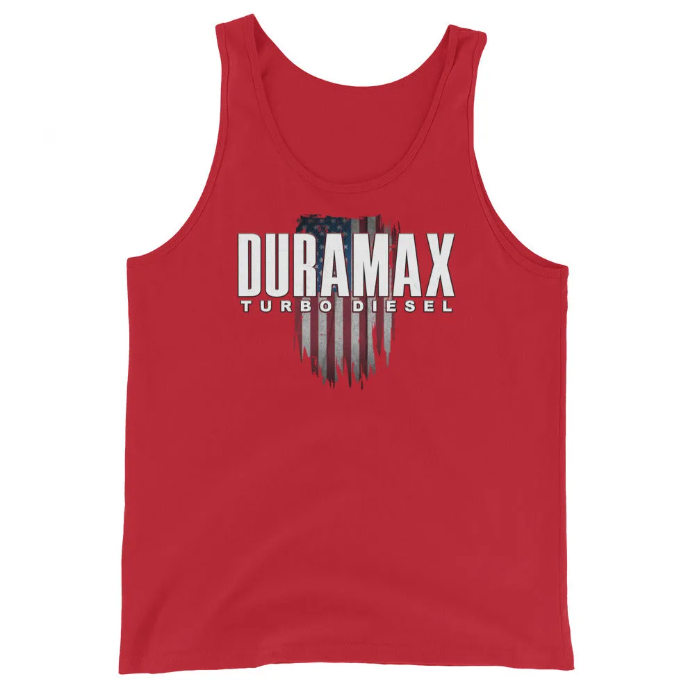 Duramax Men's Tank Top With Patriotic Design