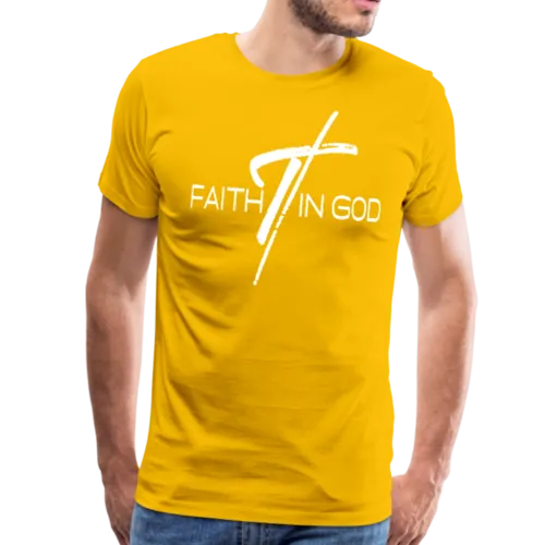 Faith in God Mens Classic T-Shirt