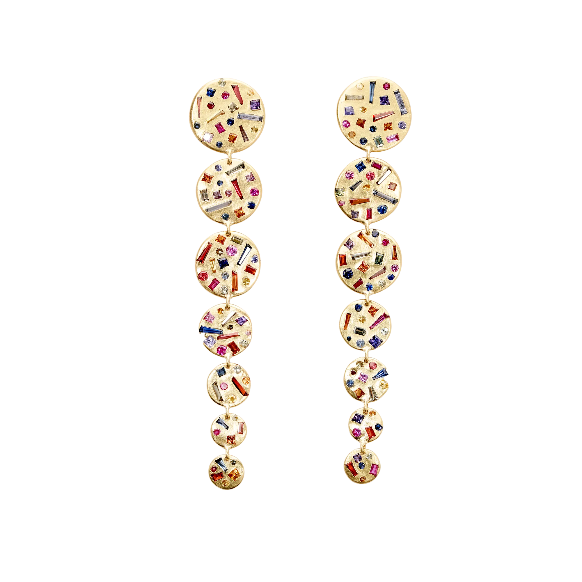 Harlequin Constellation Multi Drop Earrings - 11207