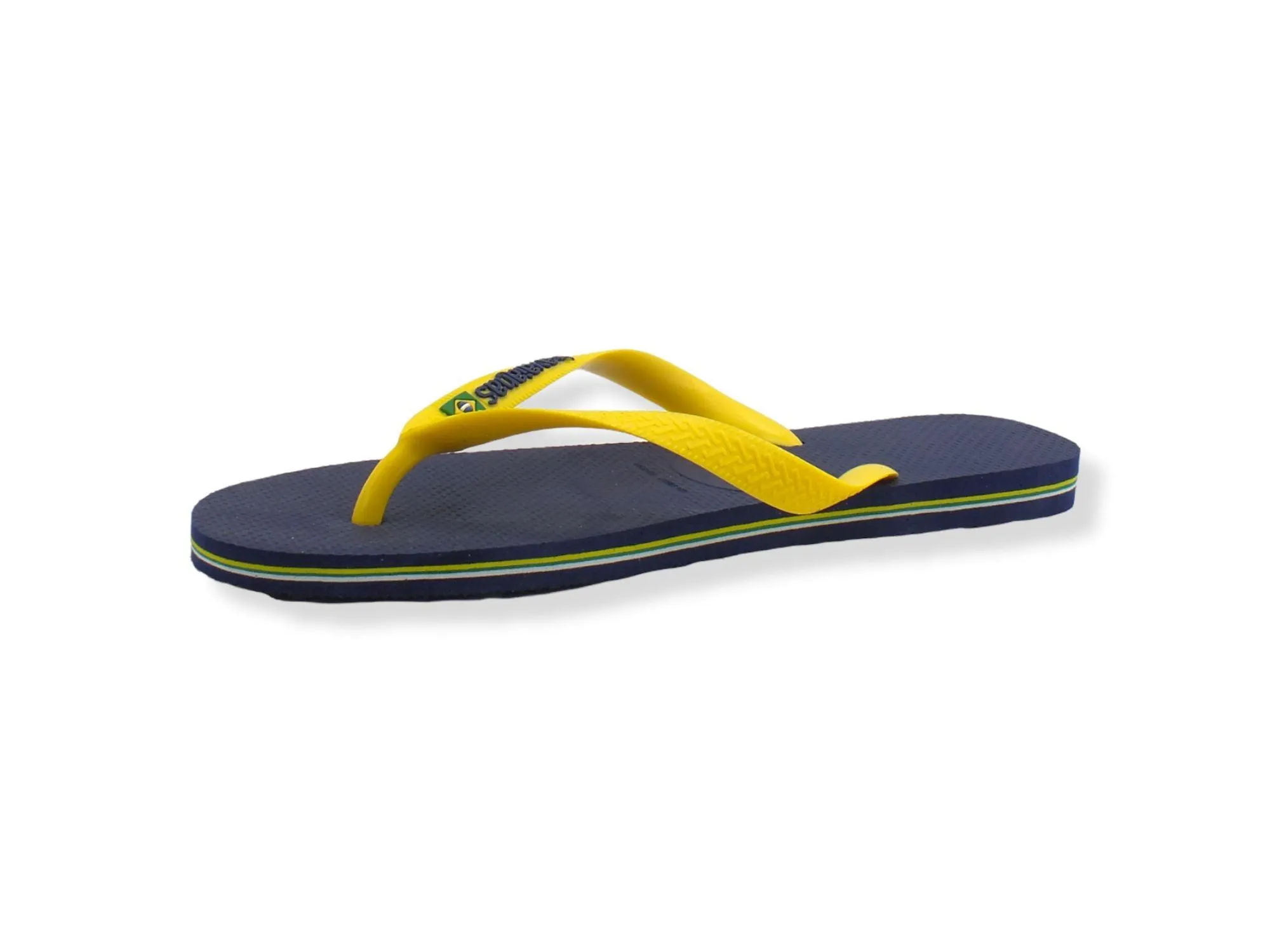 HAVAIANAS H Brasil Logo Infradito Uomo Marine Yellow 4110850