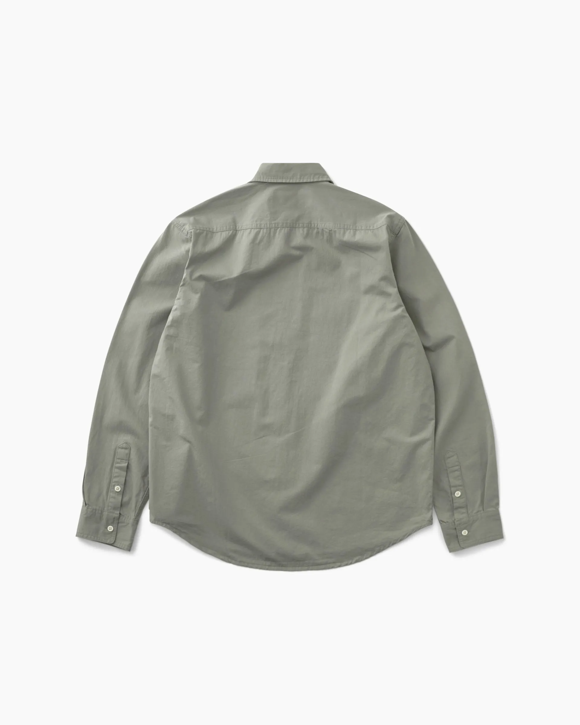 Herringbone Twill Classic Workshirt Sage Mint