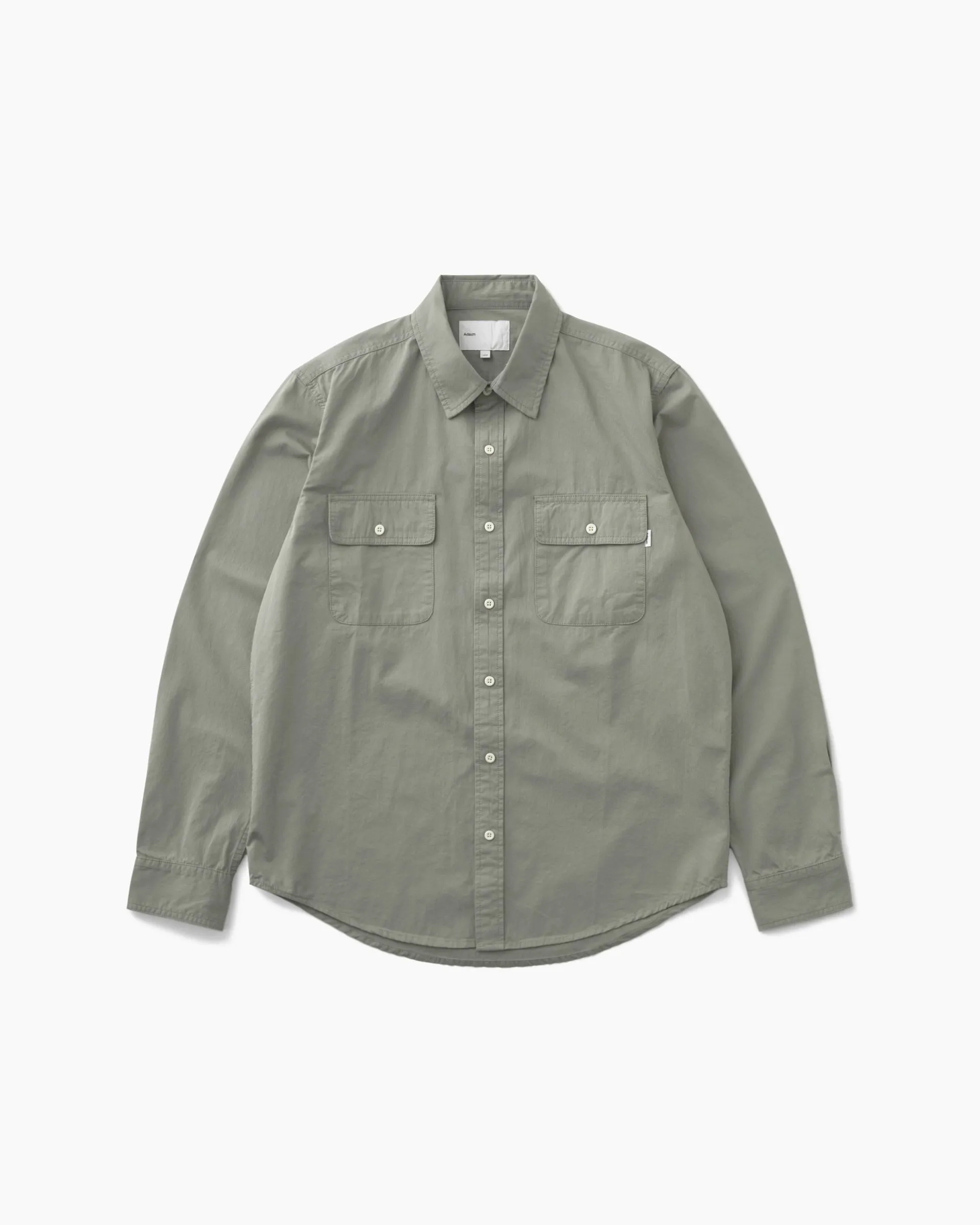 Herringbone Twill Classic Workshirt Sage Mint