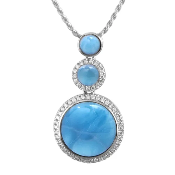 Larimar When Planets Align Pendant