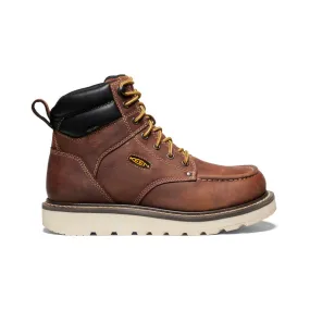 Men's Cincinnati 6" Waterproof Boot (Soft Toe)  |  Tuscan Red/Sandshell