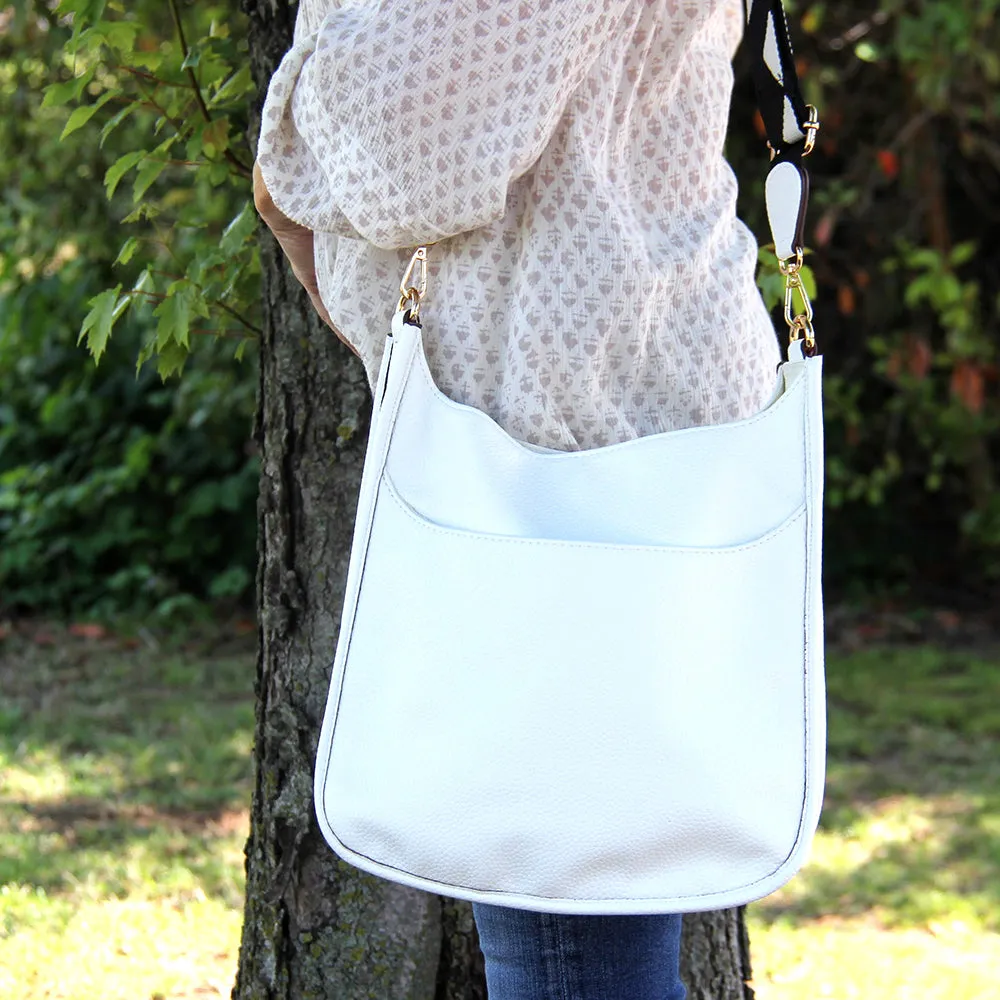 Messenger Bag Large White