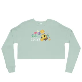 Minecraft Craft Without Limits Women's Cropped Sweatshirt