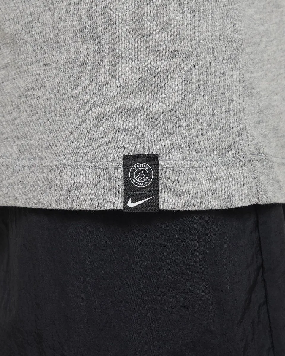 NIKE JUNIOR PARIS SAINT-GERMAIN GREY TEE