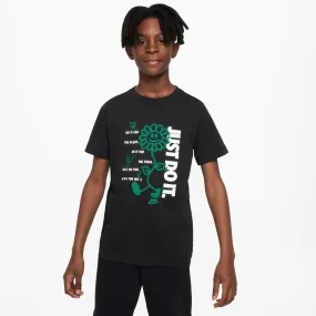 NIKE JUNIOR SPORTSWEAR BLACK TEE