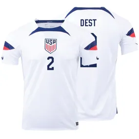 Nike Men's USA 2022/23 Home Jersey w/ Dest #2 Printing