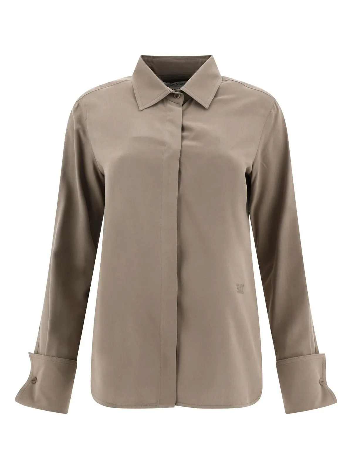 "CANDIA" CLASSIC SILK CANVAS SHIRT