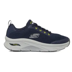 Skechers men's sneakers shoe Relaxed Fit Arch Fit D'Lux Sumner 232502/NVLM lemon blue 