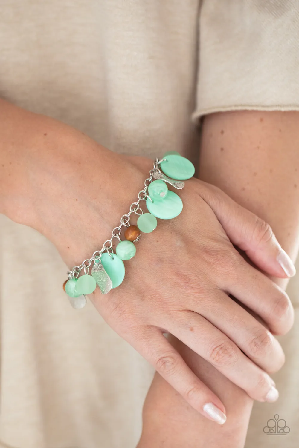 Springtime Springs Green-Bracelet