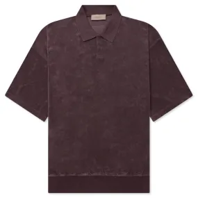 S/S Polo - Plum