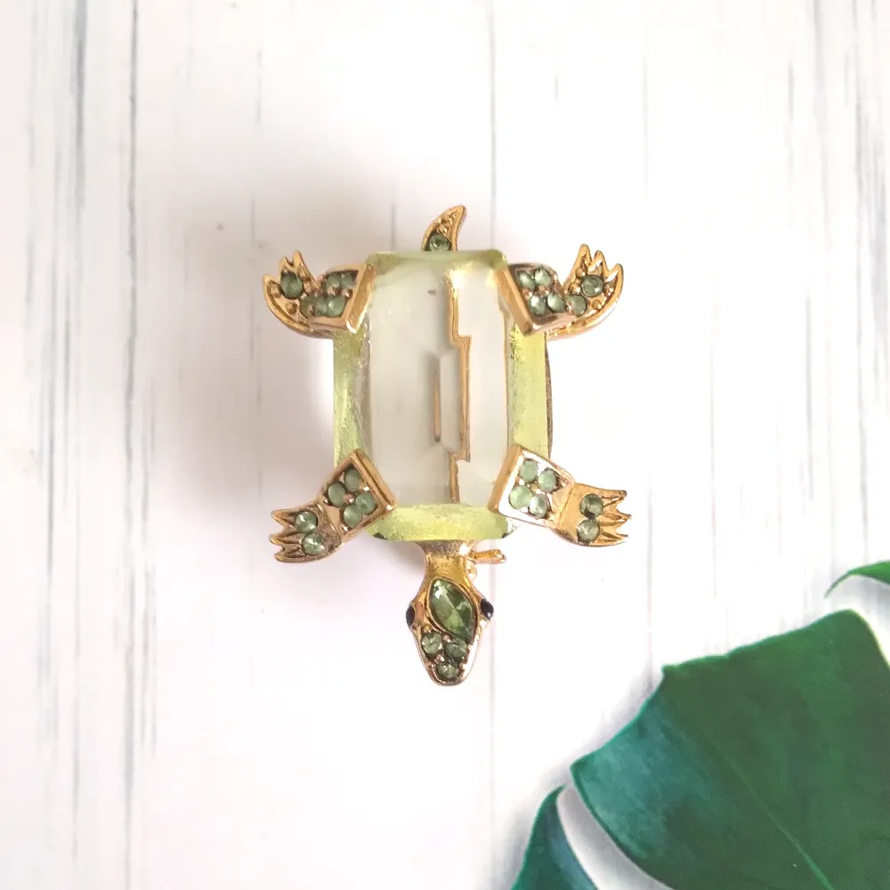 Turtle Brooch Pin