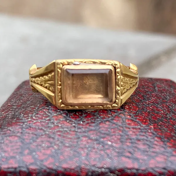 Victorian Locket Ring