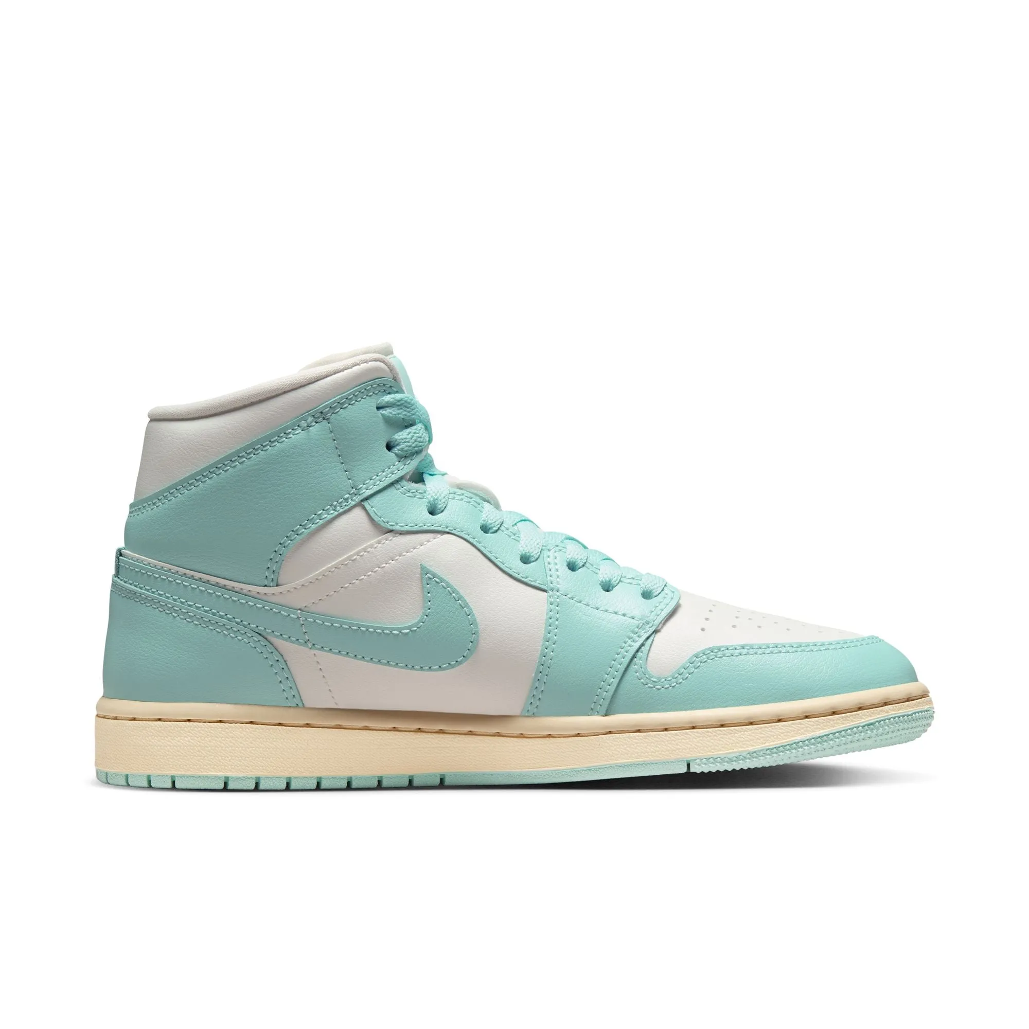 WMNS Air Jordan 1 Mid (Sail/Light Dew/Muslin)