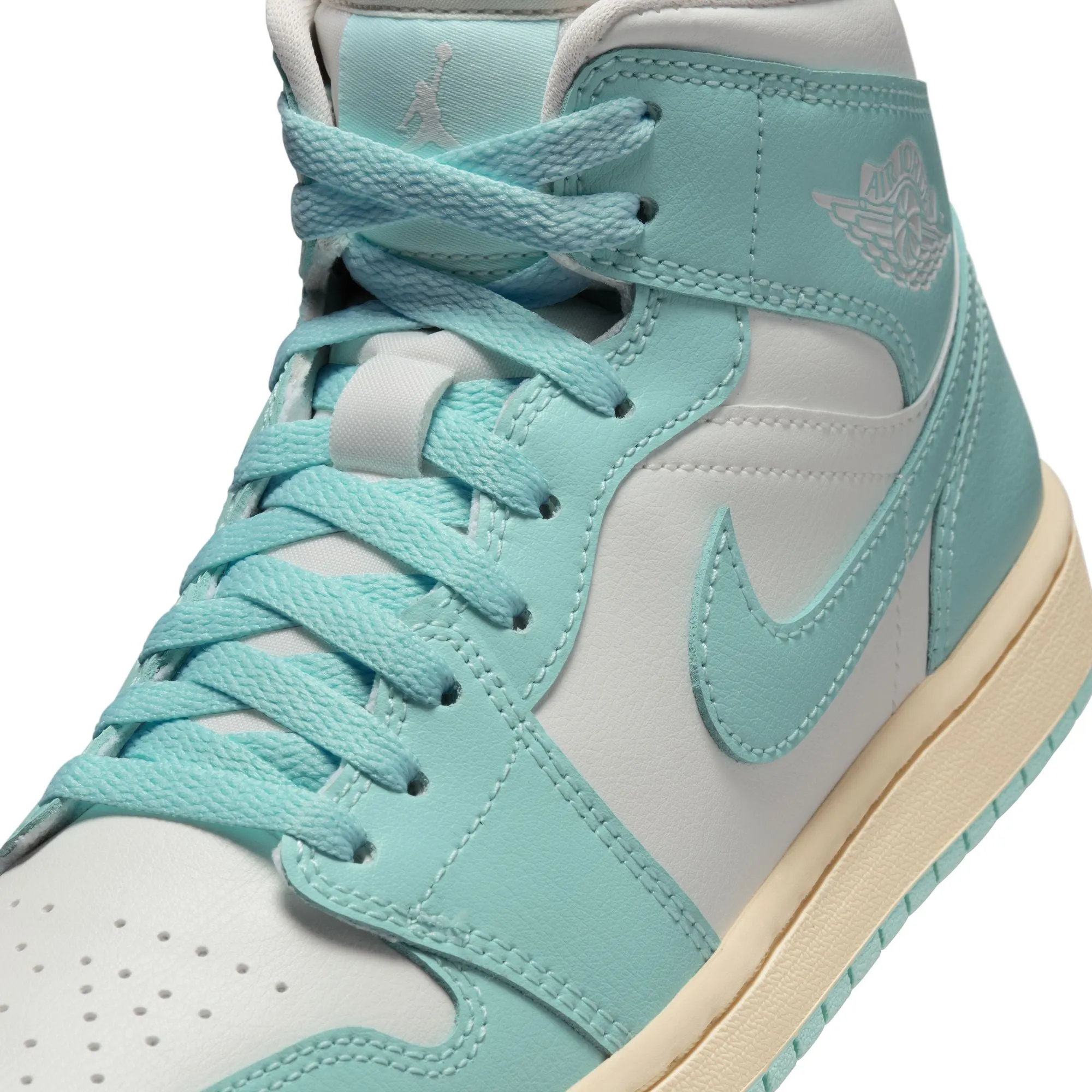 WMNS Air Jordan 1 Mid (Sail/Light Dew/Muslin)