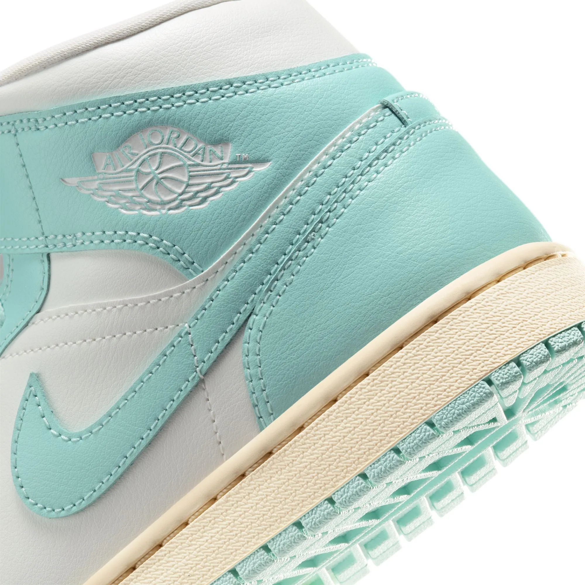 WMNS Air Jordan 1 Mid (Sail/Light Dew/Muslin)